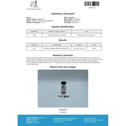 Dragontropin 10 lab test result (2024-08-26)