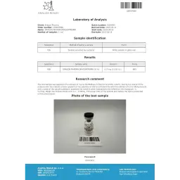 Dragontropin 10 lab test result (2025-04-18)