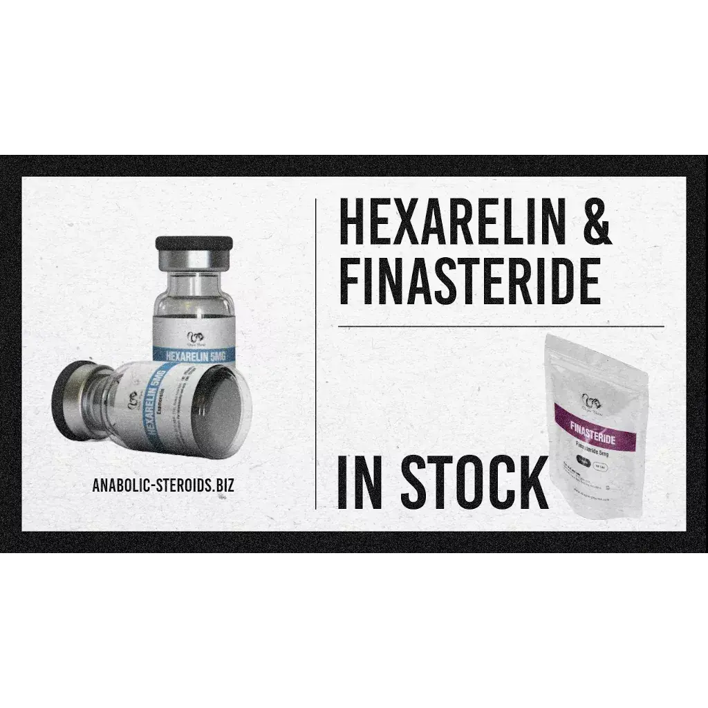 New Releases: Finasteride 5 mg & Hexarelin Peptide Now in Stock