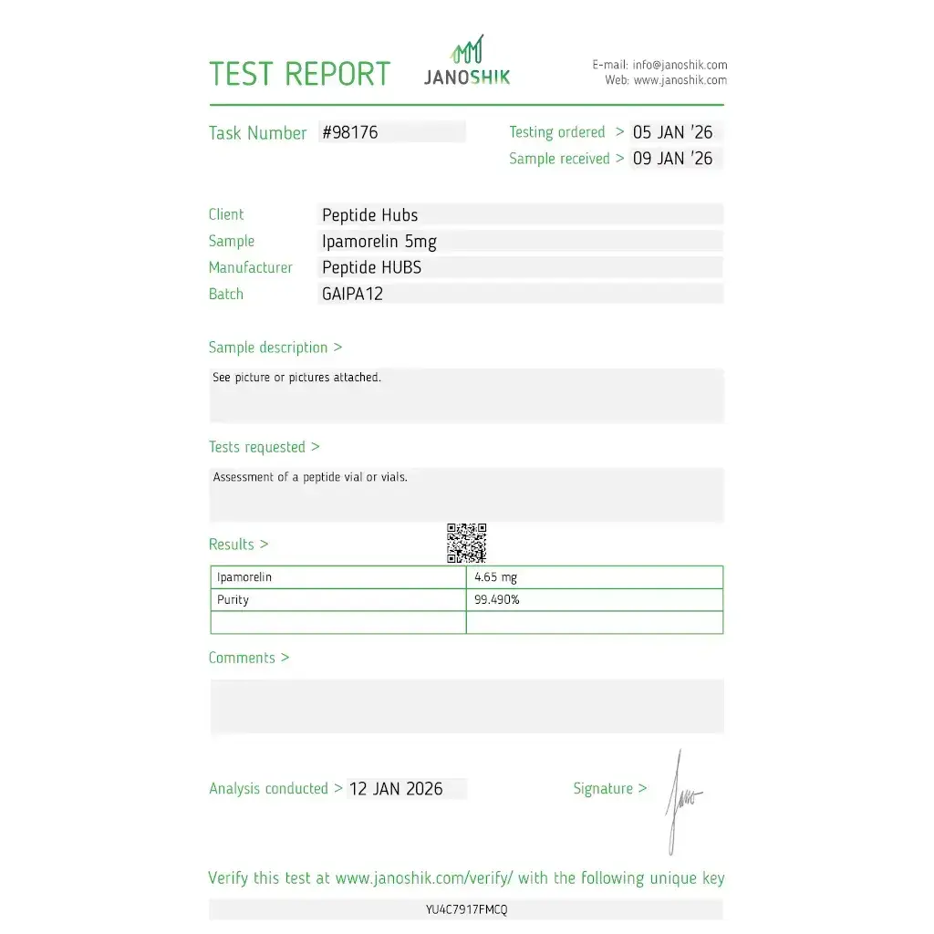 Ipamorelin 5 mg