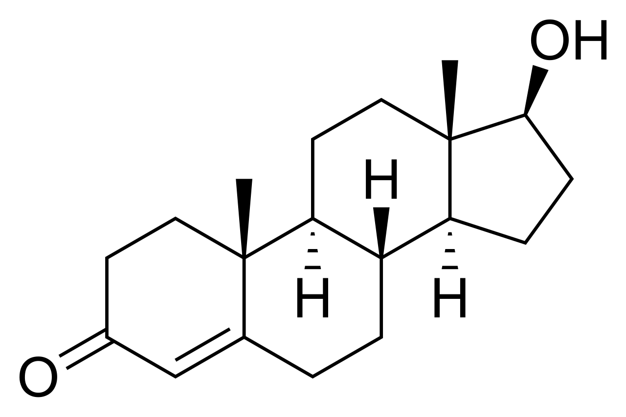 testosterone chemical structure
